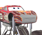 Lightning McQueen (Monster) - Cars: Mater-National Championship