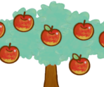 Apple Tree (Apple Drop) - WarioWare: Get It Together!