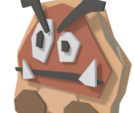 Cardboard Goomba - Paper Mario: Color Splash