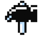 Hammer (8-Bit) - Paper Mario: Color Splash