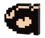 Bullet Bill (8-Bit) - Paper Mario: Color Splash