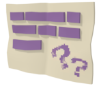 Letter from Chest - Paper Mario: Color Splash