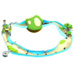 Sea Slide Ring Planet - Super Mario Galaxy
