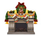Christmas Fireplace - Shop Titans