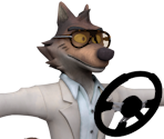 Mr. Wolf - DreamWorks All-Star Kart Racing