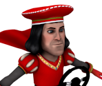 Lord Farquaad - DreamWorks All-Star Kart Racing