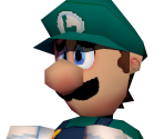 Luigi (PlayStation 1 Style) - Mario Customs