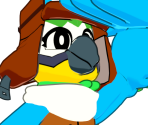 Mollie Macaw Statue - Indigo Park (Chapter 1)