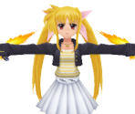 Fate T. Harlaown (Casual) - Mahou Shoujo Lyrical Nanoha A's Portable: -The Gears of Destiny- (JPN)