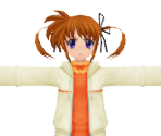 Nanoha Takamachi (Casual) - Mahou Shoujo Lyrical Nanoha A's Portable: -The Gears of Destiny- (JPN)