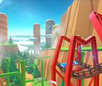 3DS Rock Rock Mountain - Mario Kart 8 Deluxe