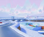 GBA Snow Land - Mario Kart 8 Deluxe