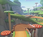 Wii Mushroom Gorge - Mario Kart 8 Deluxe