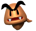 Ghost Goomba (Figurine-style) - Mario Customs