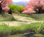 Spring Cherry Blossoms - The Wizard of Oz: Beyond the Yellow Brick Road