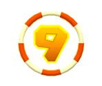 Numbered Ring - Super Mario Galaxy