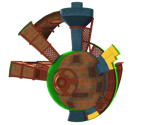 Dreadnought Flood Planet - Super Mario Galaxy