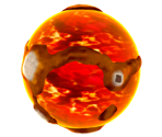 Melty Molten Lava Tide Planet - Super Mario Galaxy