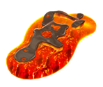Melty Molten Meteor Shower Planet - Super Mario Galaxy