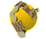 Bowser's Galaxy Reactor Sand Planet - Super Mario Galaxy