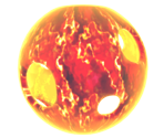 Bowser's Galaxy Reactor Hole Sun Planet - Super Mario Galaxy