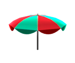 Deep Dark Beach Parasol - Super Mario Galaxy