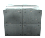 Rolling Gizmo Concrete Block - Super Mario Galaxy