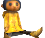 "Mini-Me" Coraline Doll - Coraline