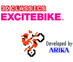 HOME Menu Banner - 3D Classics: Excitebike