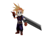 Cloud Strife (DS Style) - Final Fantasy 7 Customs