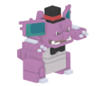 #0034 Nidoking (Groom) - Pokémon Quest