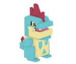 #0159 Croconaw - Pokémon Quest
