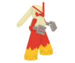 #0257 Blaziken - Pokémon Quest