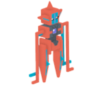 #0386 Deoxys (Attack Forme) - Pokémon Quest