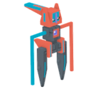 #0386 Deoxys (Speed Forme) - Pokémon Quest