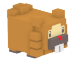 #0399 Bidoof - Pokémon Quest