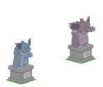 Perfect Pair Statue - Pokémon Quest