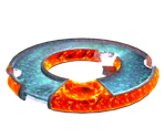 Freezeflame Ice Ring Planet - Super Mario Galaxy