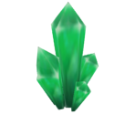 Green Crystal Cluster - Tak 2: The Staff of Dreams