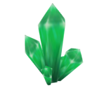 Green Crystal Cluster - Tak: The Great Juju Challenge