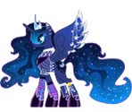 Princess Luna (Edgy) - My Little Pony: Magic Princess