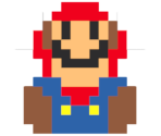 Mario (Mini, 2D) - Super Mario Odyssey
