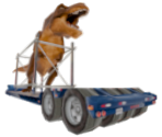 Dinosaur Model - The King of Route 66