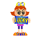 Lucky (Low-Poly) - Taisen Tanto-R Sasissu!! Customs