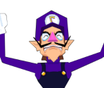 Waluigi (Low-Poly) - Mario Customs