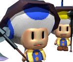 Toad (Castle Guards, 2023 Movie, Figurine-style) - Mario Customs