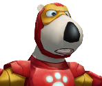 Bernard Bear (Iron Man) - Unlucky Bear Fantasy Adventure Game (CHN)