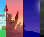 Haunted Castle Skyboxes - Garfield's Nightmare