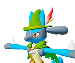#0448 Lucario (Wanderer Style) - Pokémon Unite