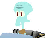 Squidward - SpongeBob's Boating Bash